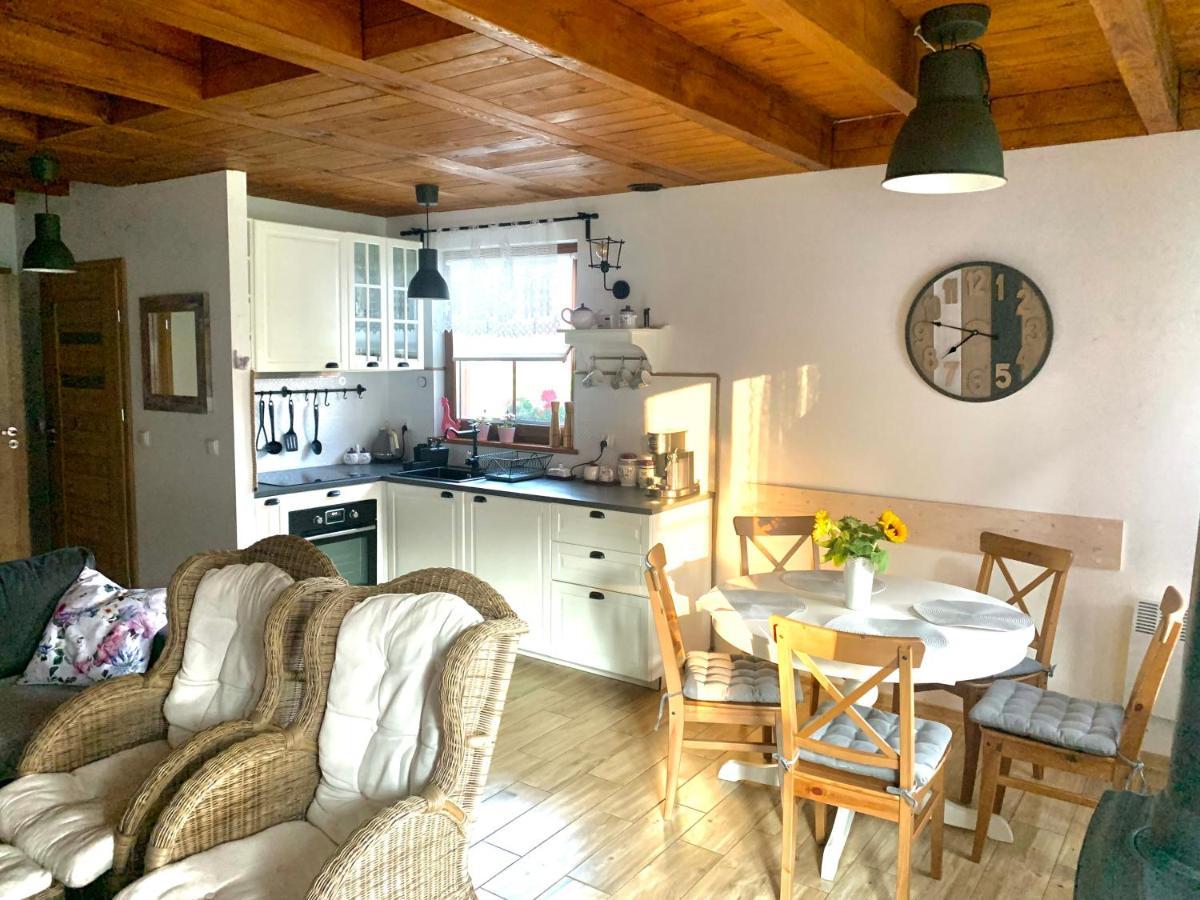 Ostoja Bukowo 12,2 chata u szôłtësa Borowy Mlyn Extérieur photo