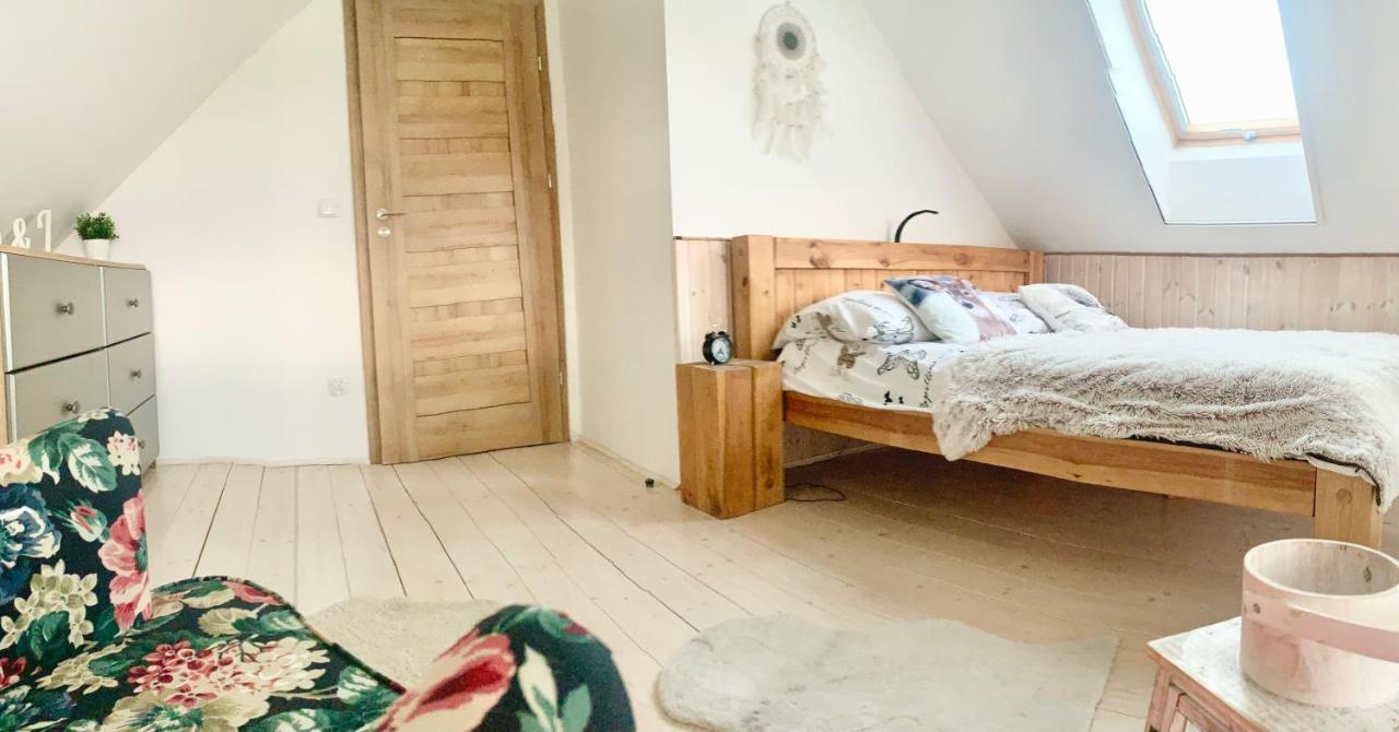 Ostoja Bukowo 12,2 chata u szôłtësa Borowy Mlyn Extérieur photo