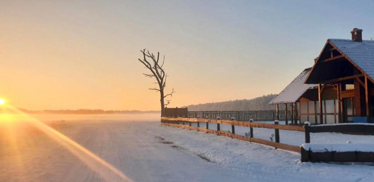 Ostoja Bukowo 12,2 chata u szôłtësa Borowy Mlyn Extérieur photo